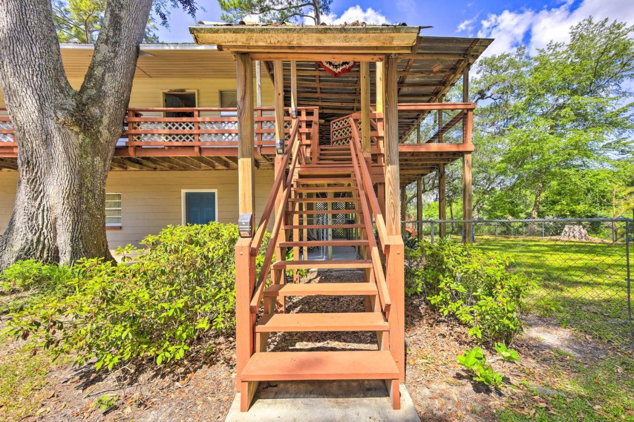 Charming Abode With Dock On The Suwannee River Bell 外观 照片