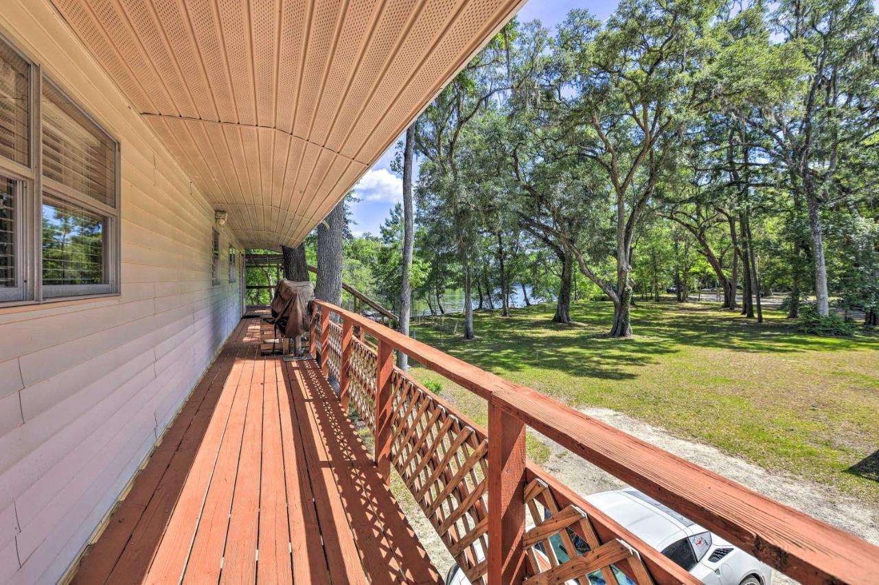 Charming Abode With Dock On The Suwannee River Bell 外观 照片