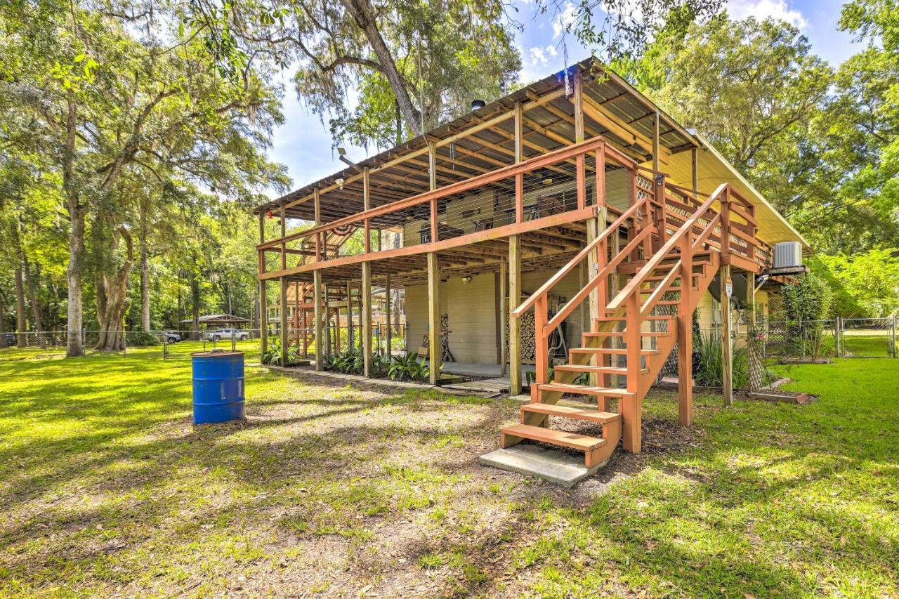 Charming Abode With Dock On The Suwannee River Bell 外观 照片