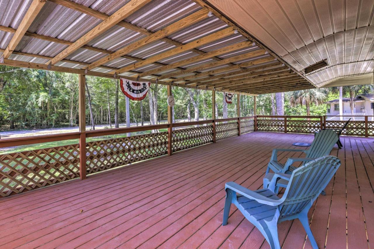 Charming Abode With Dock On The Suwannee River Bell 外观 照片