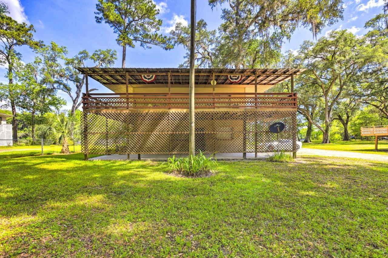 Charming Abode With Dock On The Suwannee River Bell 外观 照片