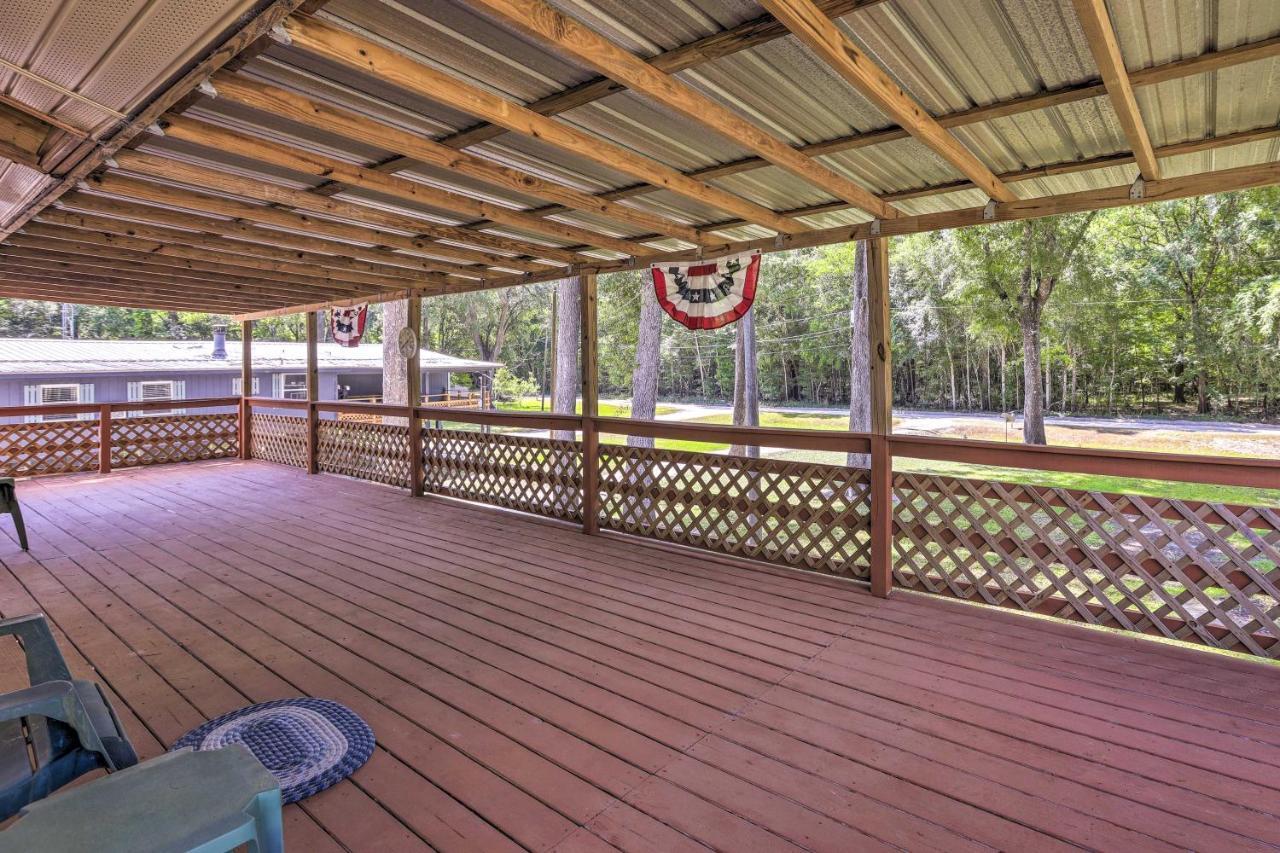 Charming Abode With Dock On The Suwannee River Bell 外观 照片