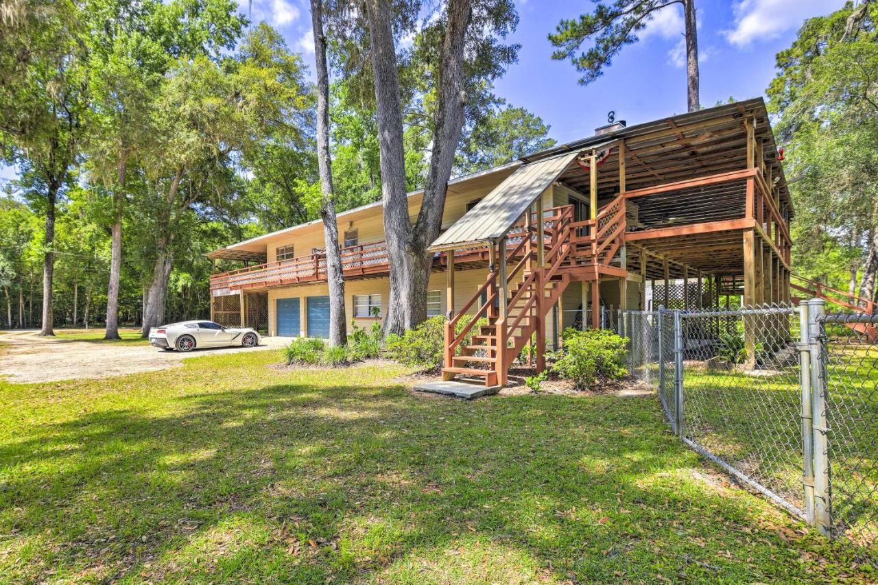Charming Abode With Dock On The Suwannee River Bell 外观 照片