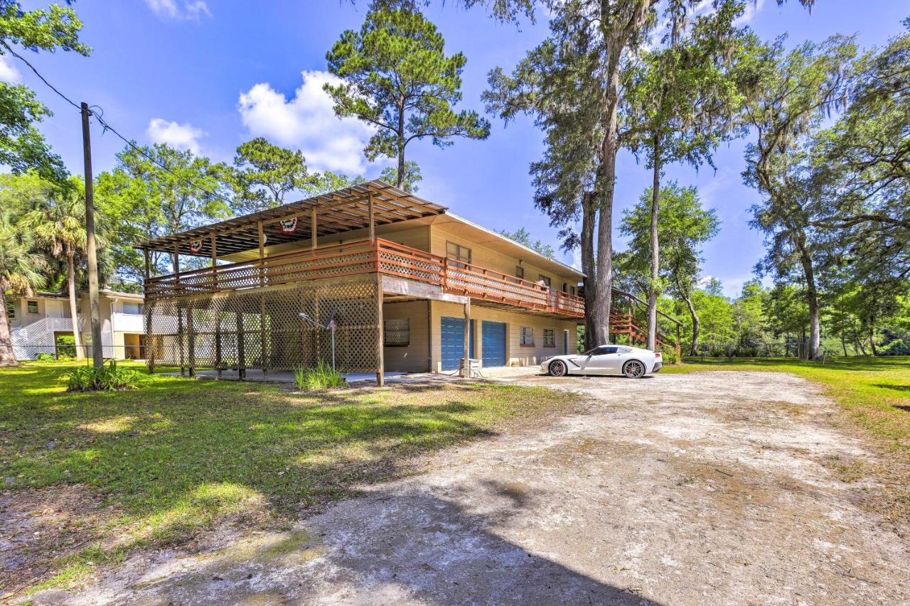 Charming Abode With Dock On The Suwannee River Bell 外观 照片